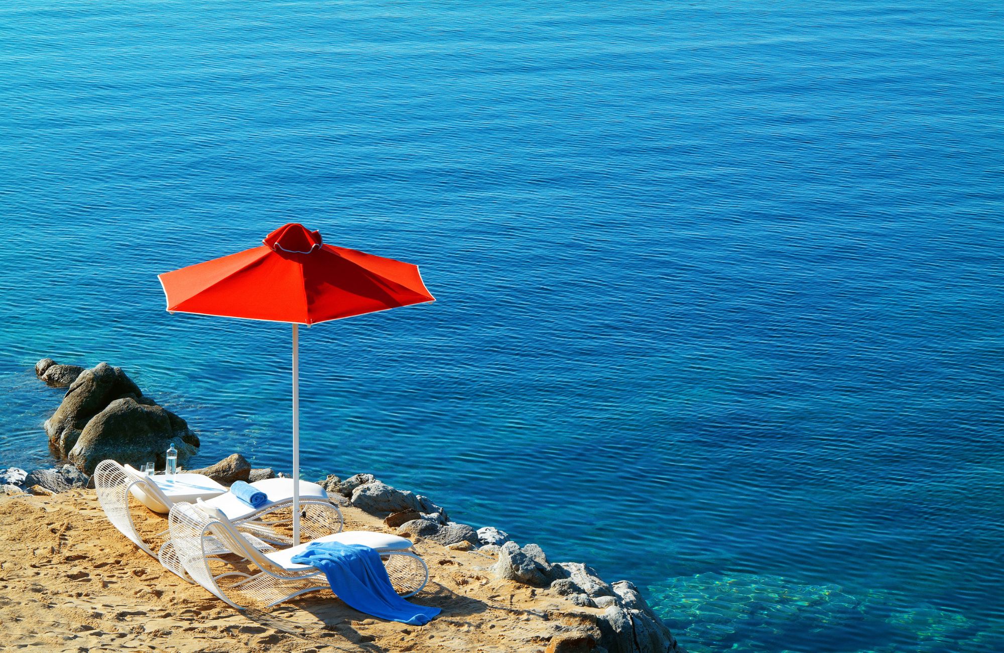 Petasos Beach Resort and Spa Mykonos beach